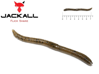 Силикон Jackall Flick Shake 2.8" Green Pumpkin Pepper